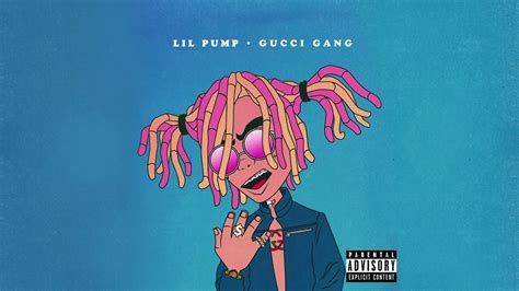 pompt vooral gucci gang door z'n speakers
